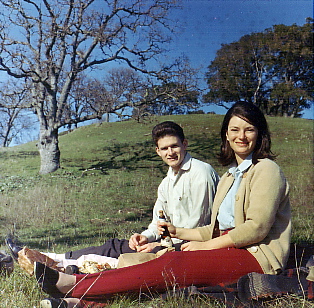 Bill & Judy in the Stanford Hills