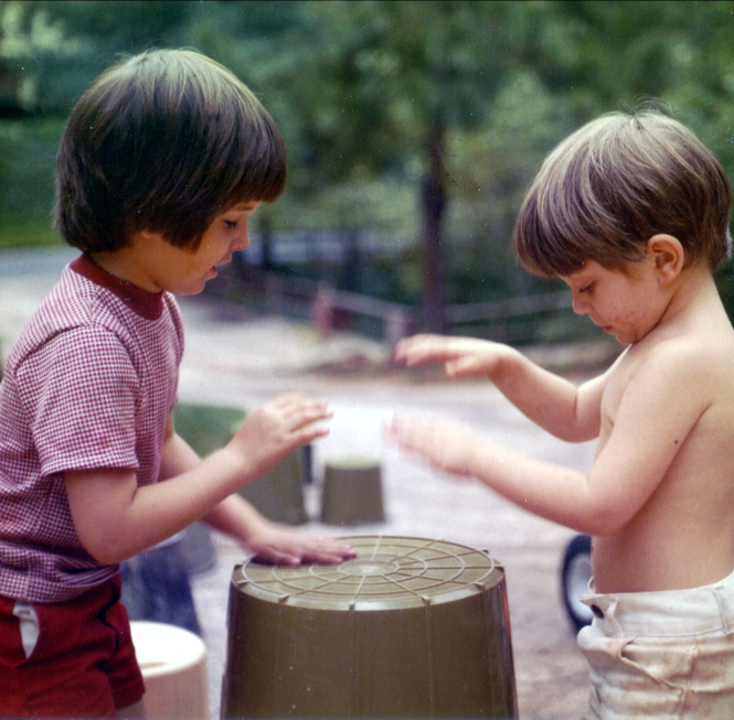 Brad Richardson & Brad Rhodes, Oct 1974