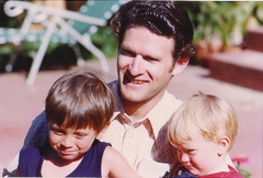 Brad, Geoff and Bill (at Leah Rhodes' in San Jose?)