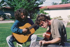 Brad & Geoff at Wood/Rhodes reunion