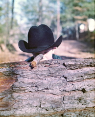 Brad as cowboy, Feb. 11, 1973