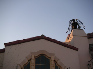 A Gargoyle on the roof...